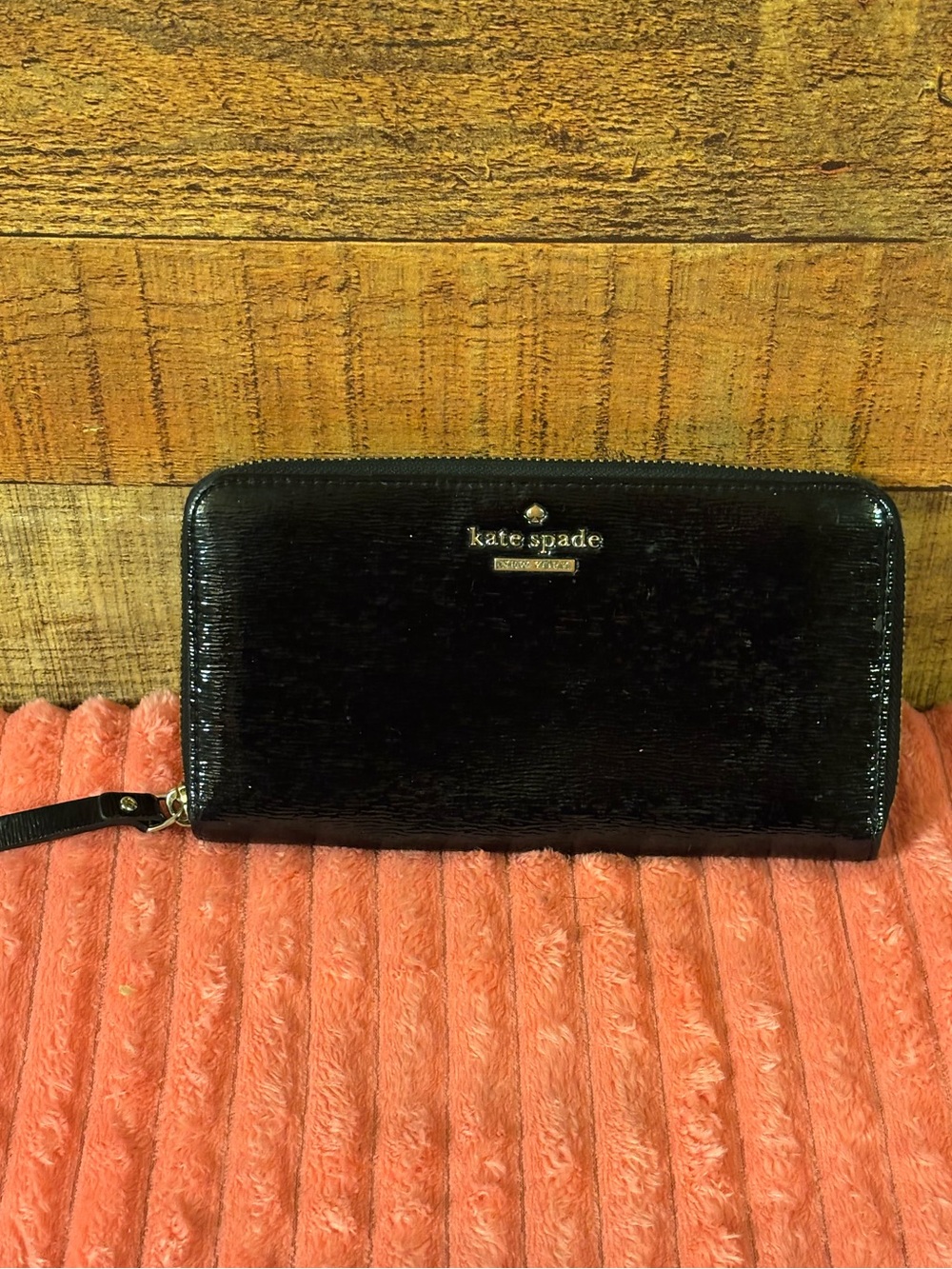 Kate Spade Cedar Street Patent Lacey Wallet